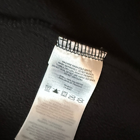 Columbia Black Full-Zip Fleece Titanium Jacket - Picture 6 of 7